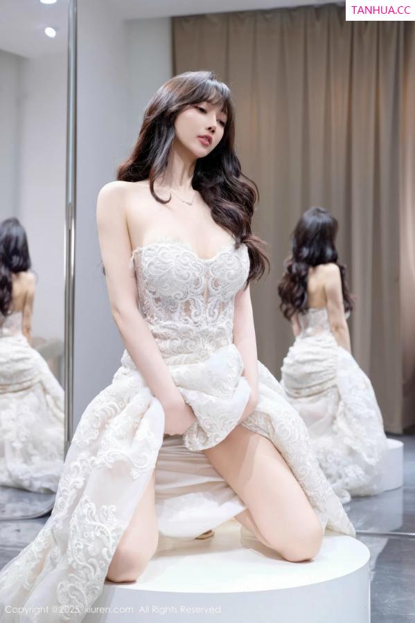 玥儿玥  [XiuRen]高清写真图 2025.08.18 No.10663 玥儿玥er 白色婚纱第24张图片